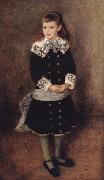Pierre Renoir, Marthe Berard(Girl Wearing a Blue Sash)